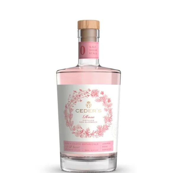 Ceder's Gin Rose Non-Alcoholic 0,5l