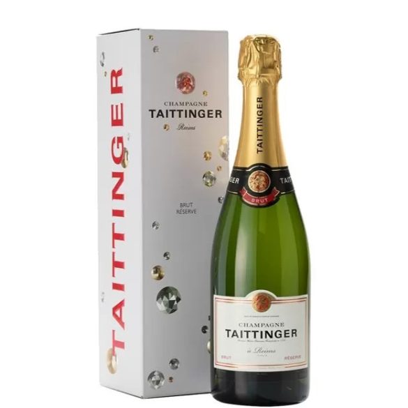 Taittinger Champagne Brut Reserve 0,75l Díszdobozban