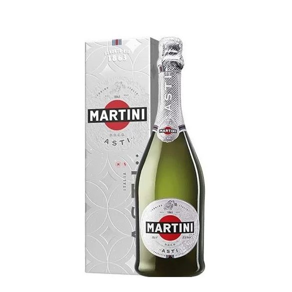 Martini Pezsgő Asti D.O.C.G. édes 0,75l Díszdobozban.