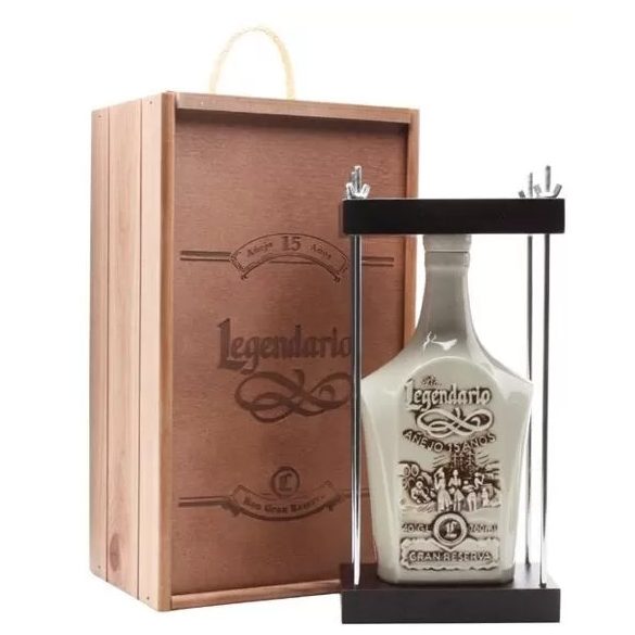 Legendario Rum 15 years Gran Reserva 0,7l Díszdobozban