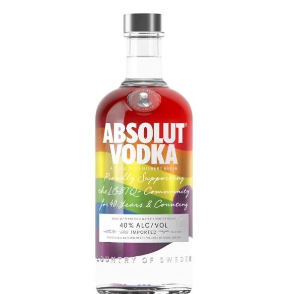 Absolut Vodka Blue Rainbow