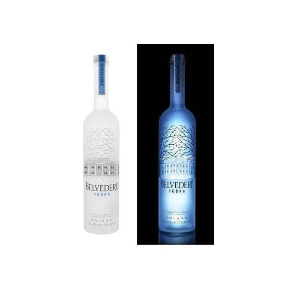 Belvedere Vodka LED világítással 